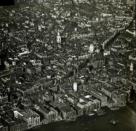Looking Down On Old London from  Spitalfields Life | Historical London | Scoop.it