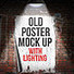 Old Poster Mock Up with Street Lighting | Lighting in art | Scoop.it