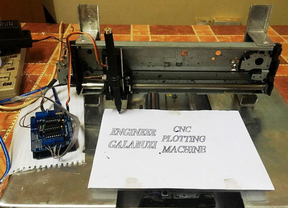 DIY Arduino Uno CNC Plotter Machine Project wit... xyz axis diagram 