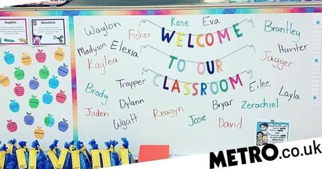 Classroom full of names like Trapper, Jagger, and Brantley mocked | Metro News | Name News | Scoop.it