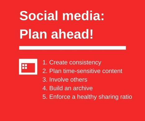 How to Create and Schedule a Social Media Content Plan | Public Relations & Social Marketing Insight | Scoop.it