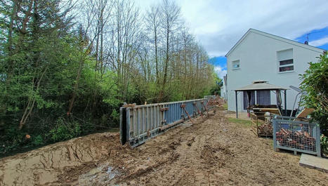 Risque d'inondations en Alsace : un mur "anti-crue" en construction à Hégenheim - France Bleu | Alsace Actu | Scoop.it