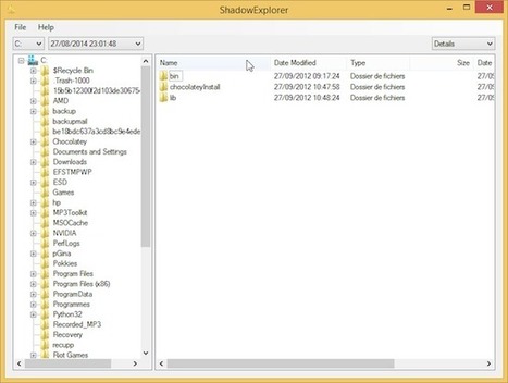 Comment restaurer un fichier contenu dans un point de restauration Windows ? | Libre de faire, Faire Libre | Scoop.it