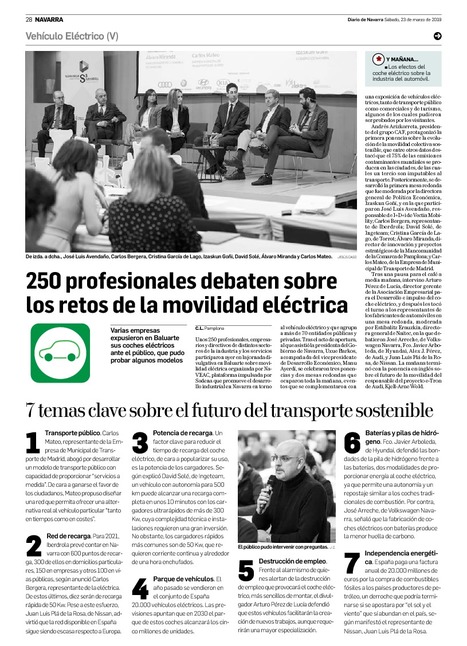 250 profesionales debaten sobre los retos de la movilidad eléctrica | Movilidad, logística, transporte | Scoop.it