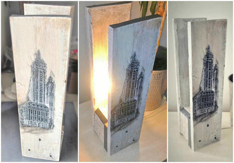 Lampe Building / Pallet Lamp | 1001 Pallets ideas ! | Scoop.it