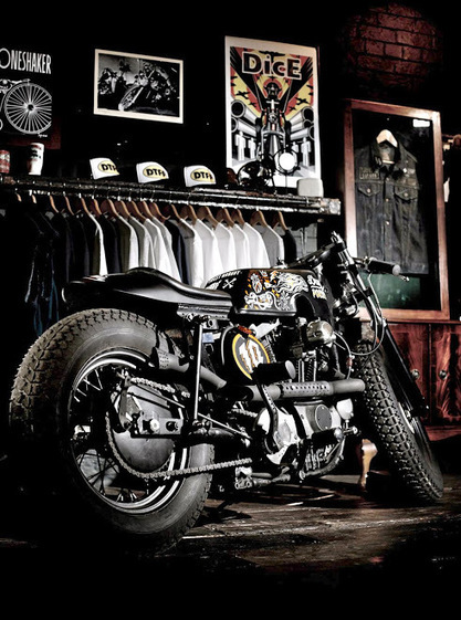 Boneshaker Sporty by Ilovedust | Cafe racers chronicles | Scoop.it