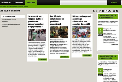 Plaine Commune lance un espace de DIALOGUE CITOYEN en ligne | actions de concertation citoyenne | Scoop.it