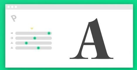Prototypo, l'outil typographique ultime ? | Infographie et présentation.. numériques | Scoop.it