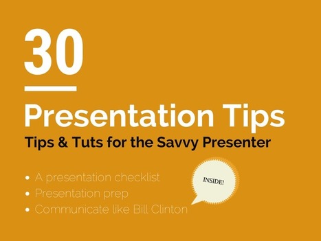 30+ Presentation Tips and Tutorials for the Savvy Presenter | ED 262 Culture Clip & Final Project Presentations | Scoop.it