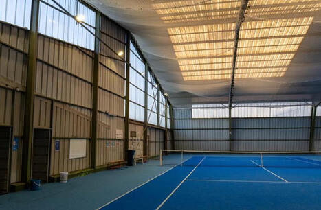 Courts de tennis : une r&eacute;novation d&rsquo;&eacute;clairage efficace &agrave; Nandy | 5 - Equipements et lieux de pratique | Scoop.it