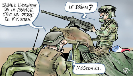 Caricature de presse de Damien Glez sur les militaires Français au Mali | Actualités Afrique | Scoop.it
