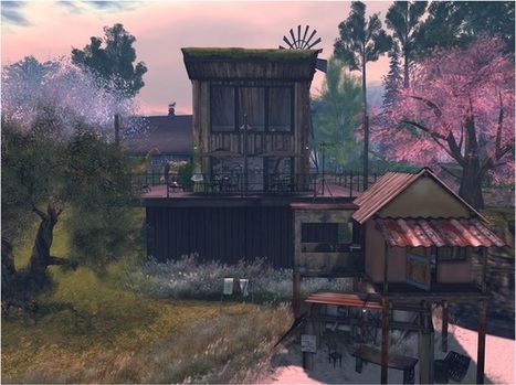 Kaneki's Cafe - SMALL TOWN GREEN -Despina - Second Life | Second Life Destinations | Scoop.it