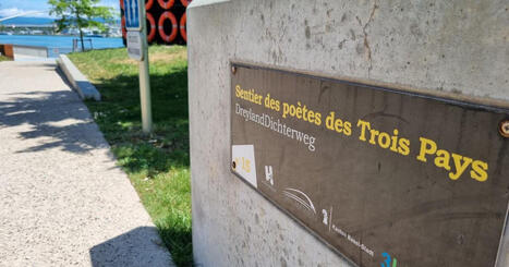 Huningue. &laquo;&nbsp;Un exemple vivant de la coop&eacute;ration transfrontali&egrave;re&nbsp;&raquo;&nbsp;: le sentier des po&egrave;tes f&ecirc;te ses 10 ans | Th&eacute;matique culture et histoire de l'Alsace | Scoop.it
