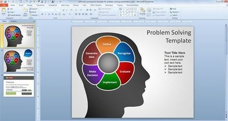 Free Brain PowerPoint Template for Problem Solving Presentations and Smart Decisions | PowerPoint and Presentations | Scoop.it