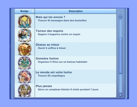 Les badges Île de Rêve et des astuces pour les obtenir « The Daily Sims | Les Sims | Scoop.it
