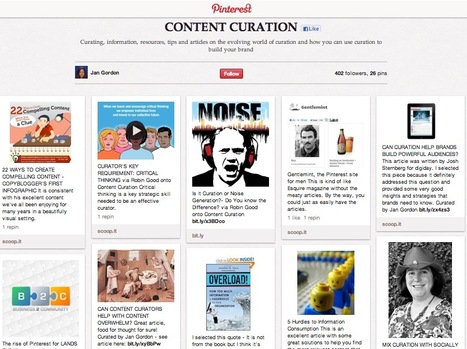 Leverage Your Scoop.it Best Picks on Pinterest: Jan Gordon Shows You How | Content Curation World | Scoop.it
