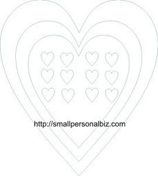 Printable Heart Shape Template