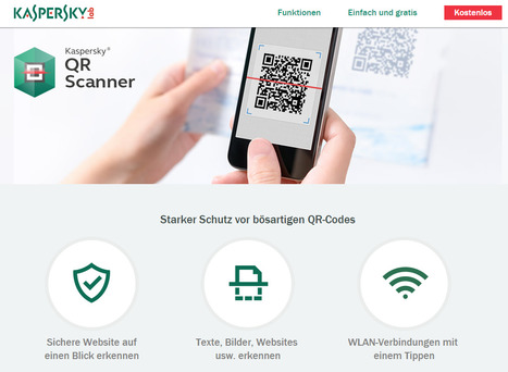 QR Scanner | Starker Schutz vor gef&auml;lschten QR-Codes | Kaspersky Lab | Education 2.0 & 3.0 | Scoop.it