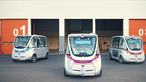 Le bus sans chauffeur de Navya circulera à Lyon dès le 3 septembre | GREENEYES | Scoop.it