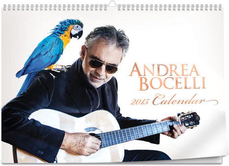 Andrea Bocelli 2015 Calendar - Official Website | Good Things From Italy - Le Cose Buone d'Italia | Scoop.it