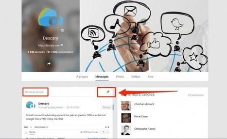 Google+ : Faites la promotion d’une publication en l’épinglant | Community and Social Media Management | Scoop.it