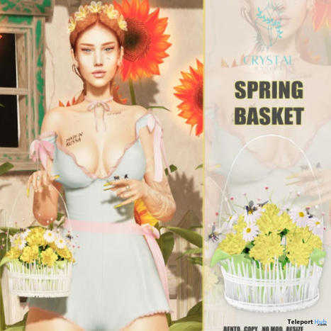 Holdable Spring Basket March 2022 Group Gift by CRYSTAL | Teleport Hub - Second Life Freebies | Second Life Freebies | Scoop.it