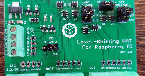 Level-Shifting HAT For Raspberry Pi 1.8V, 3.3V, 5V from BurgessWorld Custom Electronics on | Raspberry Pi | Scoop.it
