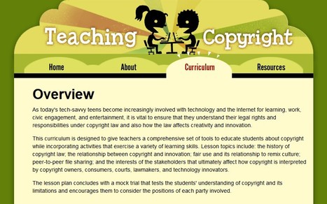 Teaching Copyright- A MUST READ! | Aprendiendo a Distancia | Scoop.it