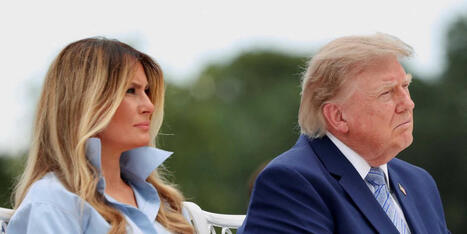 'Interesting timing': Critics roast Melania Trump's first public appearance in a month - Raw Story | Operation Oya | Scoop.it