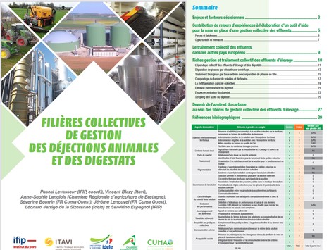[Guide] Filières collectives de gestion des déjections animales et des digestats | Lait de Normandie... et d'ailleurs | Scoop.it