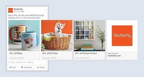 Facebook lance Product Ads pour concurrencer Google Shopping. | Geeks | Scoop.it