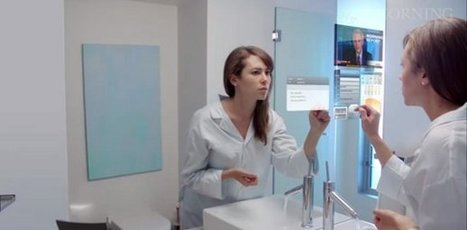 Miroir connecté, les grandes marques en raffolent | Hightech, domotique, robotique et objets connectés sur le Net | Scoop.it