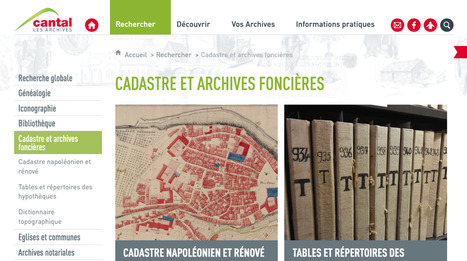 Cantal : le cadastre r&eacute;nov&eacute; d&eacute;sormais enti&egrave;rement en ligne | La Biblioth&egrave;que de l'&Eacute;cole nationale des chartes-PSL vous accompagne dans la pr&eacute;paration aux concours | Scoop.it