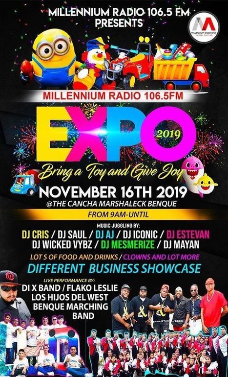 Millennium Radio Expo and Toy Drive | Cayo Scoop!  The Ecology of Cayo Culture | Scoop.it