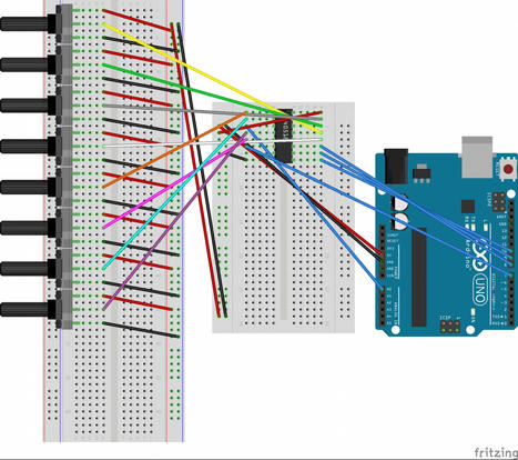 Additional Analog Inputs In Arduino - Cd4051b Multiplexer | tecno4 | Scoop.it