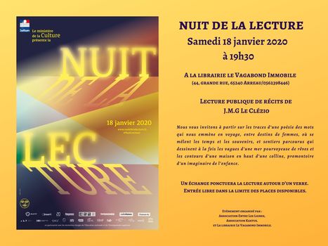 Lectures publiques de récits de JMG Le Clézio à Arreau le 18 janvier  | Vallées d'Aure & Louron - Pyrénées | Scoop.it