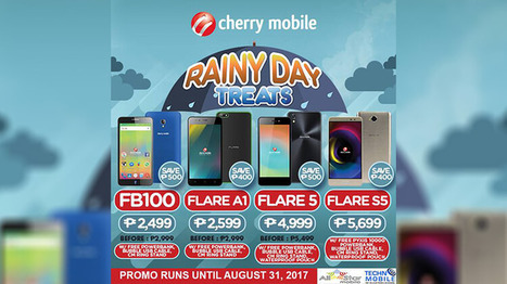 Cherry Mobile holds "Rainy Day Treats" discount promo | Gadget Reviews | Scoop.it