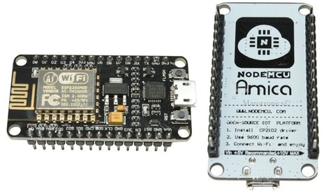 As opposed to the less powerful Arduino, the competitively priced and WiFi-enabled ESP8266 supports the Web-of-Things (WoT) since it can be programmed in JavaScript. | Arduino, Netduino, Rasperry Pi! | Scoop.it