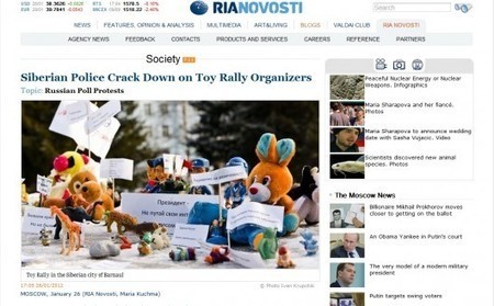 RUSSIE – De dangereux manifestants… en plastique | ACTUALITÉ | Scoop.it
