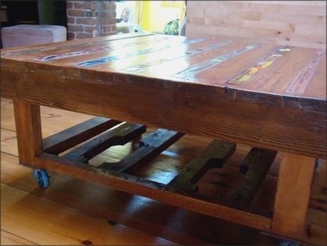 Coffee Table of Wooden Pallets | Recyclart | 1001 Recycling Ideas ! | Scoop.it