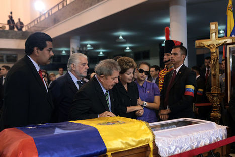 Les présidents défilent devant le cercueil de Chavez | Epic pics | Scoop.it