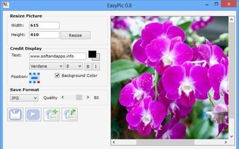 EasyPic, para redimensionar imágenes y añadir marcas de agua | TIC & Educación | Scoop.it