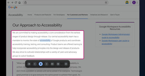 Chromebook Accessibility Features- New and Recent Updates  via @EducatorsTech  | information analyst | Scoop.it