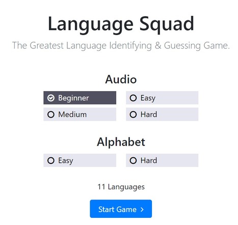 Language Squad | Language Identification Game with Audio and Script Samples | A1Uutiset | Scoop.it