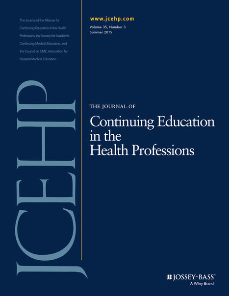 Networked Learning and Network Science: Potential Applications to Health Professionals’ Continuing Education and Development - Margolis - 2015 - Journal of Continuing Education in the Health Profes... | CME-CPD | Scoop.it