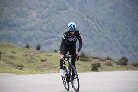 Chris Froome sur l'altiport de Peyresourde-Balestas | Vallées d'Aure & Louron - Pyrénées | Scoop.it