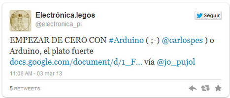 EMPEZAR DE CERO A TRABAJAR CON ARDUINO | tecno4 | Scoop.it