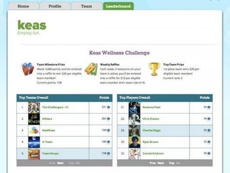 Keas Turns Health and Wellness Programs into Fun and Games - 7x7 | GAFAMS, STARTUPS & INNOVATION IN HEALTHCARE by PHARMAGEEK | Scoop.it