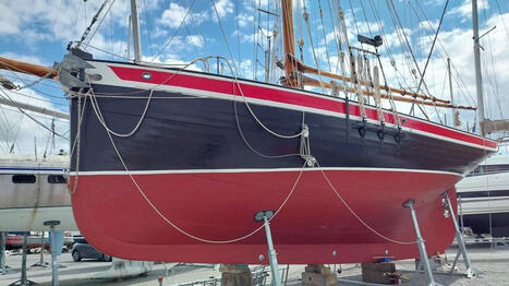 La réplique du voilier de Jules Verne, le Saint-Michel II, se refait une beauté à Frossay | Jules Verne News | Scoop.it