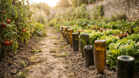 Les anciens enterraient des bouteilles retourn&eacute;es au potager : la vraie raison refait surface 50 ans apr&egrave;s | Paysage - Agriculture | Scoop.it